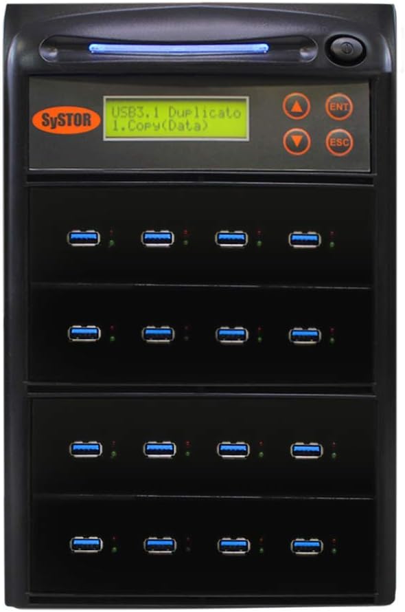1 to 15 USB 3.0/3.1 Duplicator & Sanitizer for Fast Copying