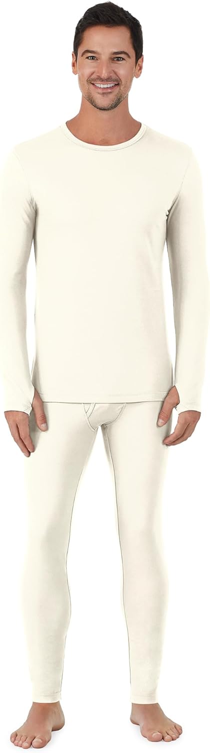 Cuddl Duds Thermal Underwear Set for Men - Heavyweight Fleece