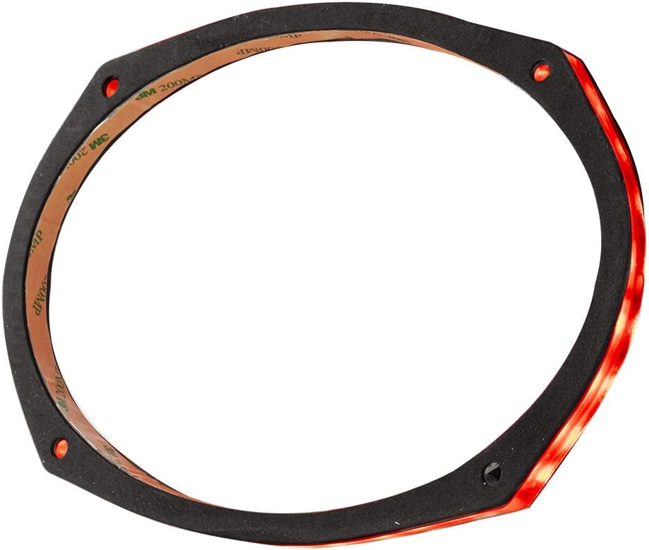 DS18 LRING69 Speaker Grill Ring with RGB LED Lighting Features