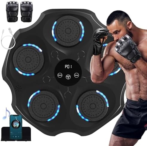 Wall-Mounted Bluetooth Music Boxing Fun!