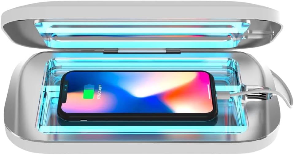 PhoneSoap Pro UV-C Sanitizer & Charger for All Phones