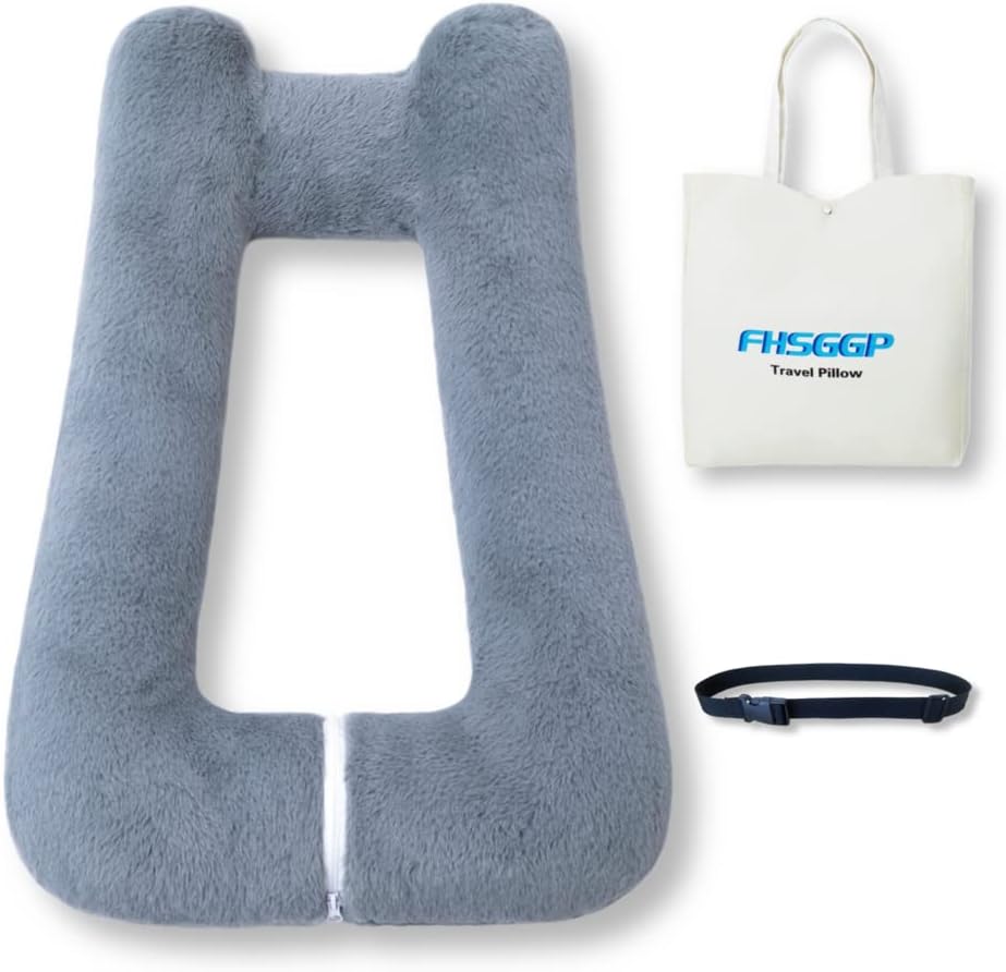 Travel Pillow for Comfort on Trains, Cars, and Planes