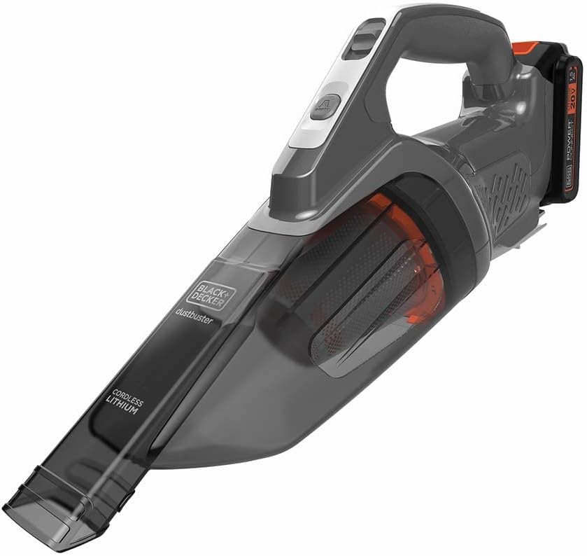 BLACK+DECKER Cordless Handheld Vacuum - Effortless Cleaning Power