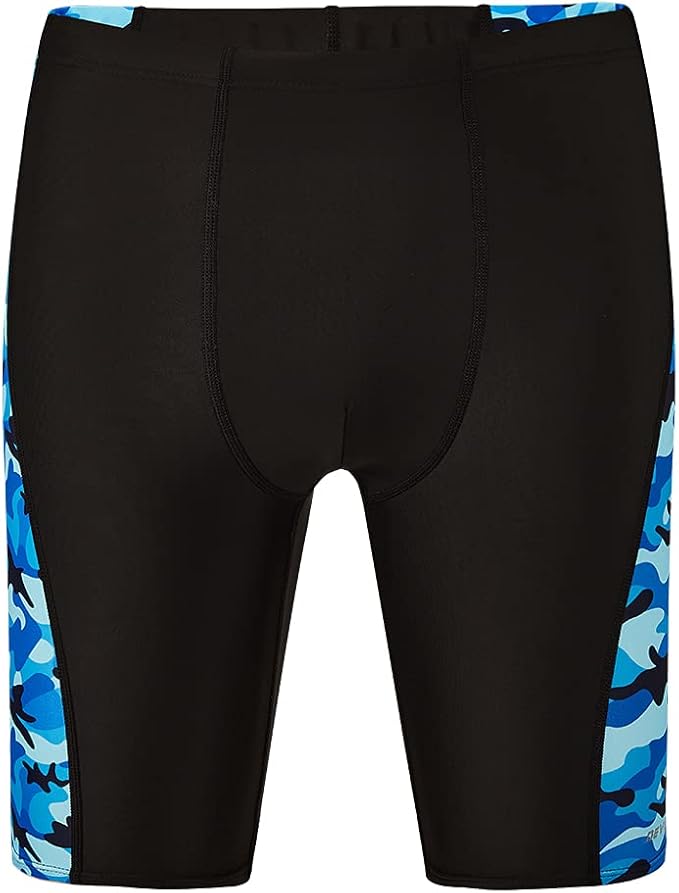 DEVOROPA Boys' Swim Jammers Quick Dry Athletic Shorts