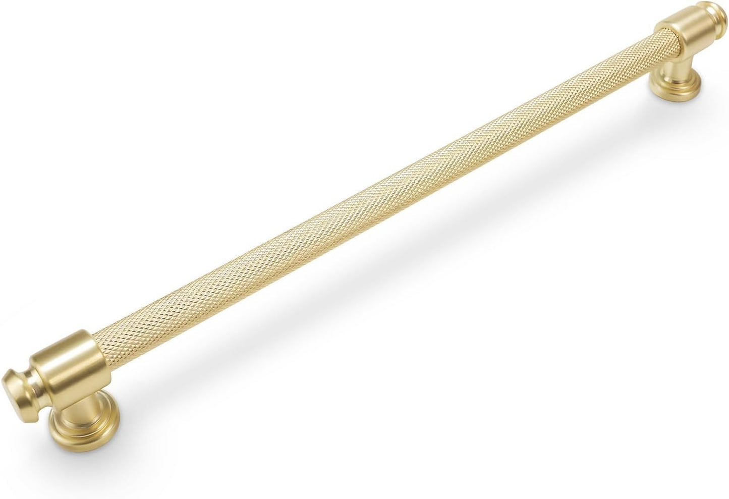 10 Pack 10 Inch Brushed Brass Kitchen Cabinet Handles for Style