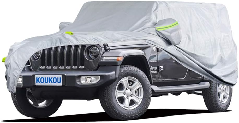 KouKou 6 Layers SUV Car Cover for All Weather Protection