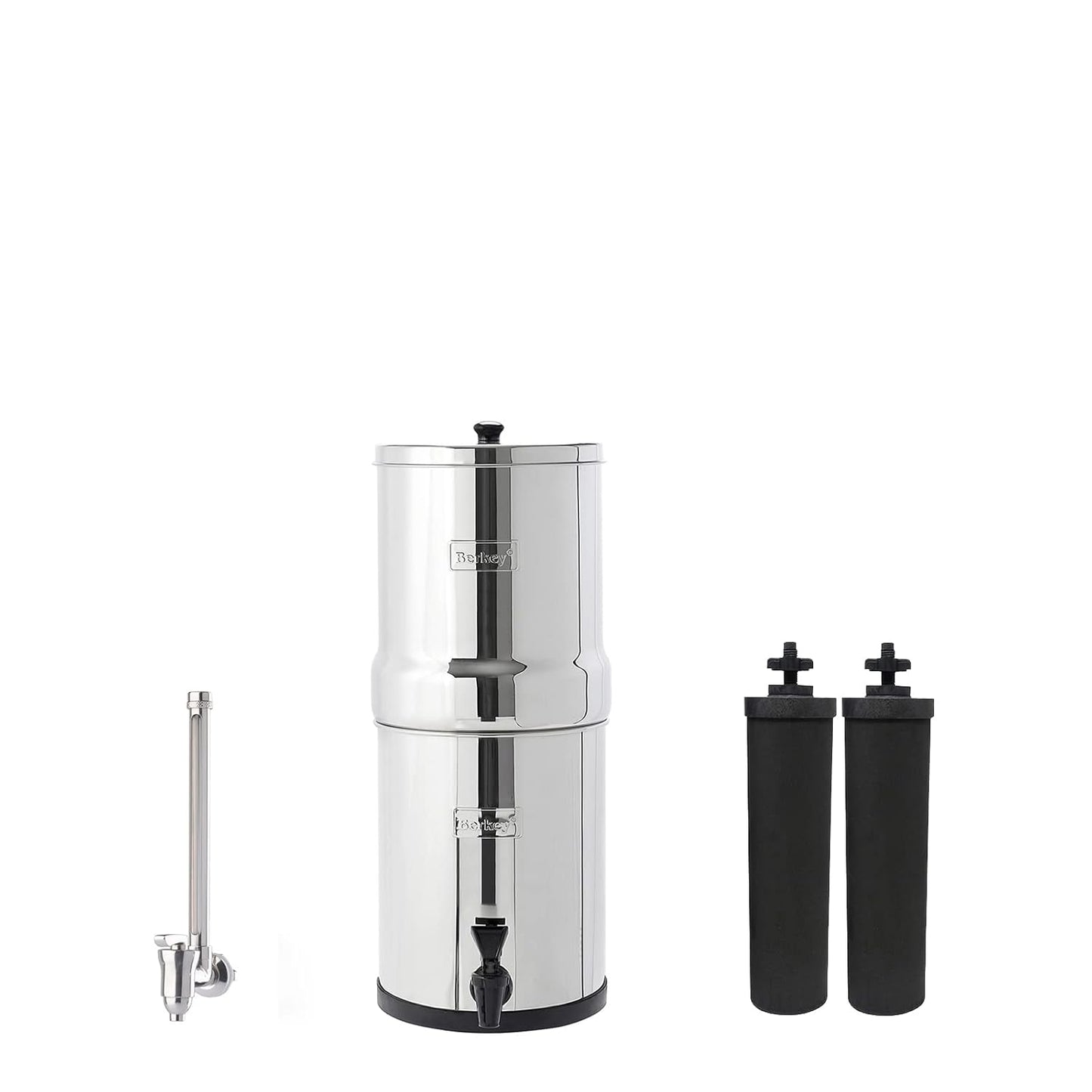 Travel Berkey Gravity-Fed Water Filter System for Clean Water