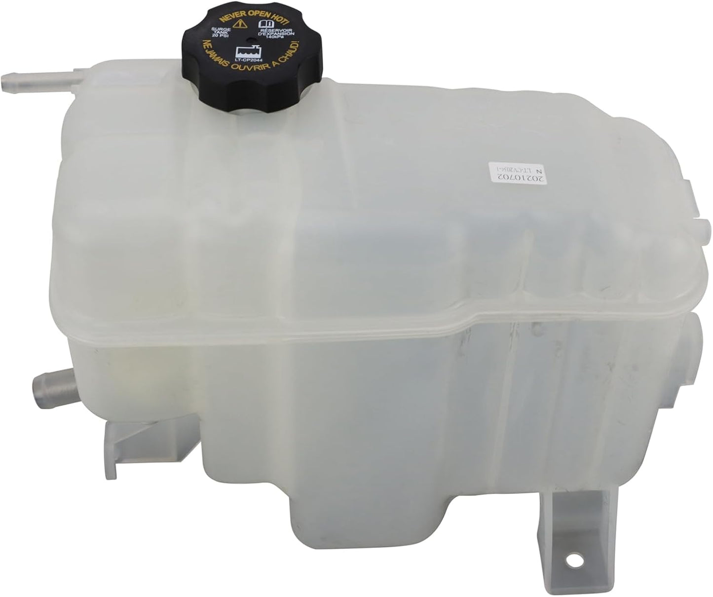TRQ Radiator Coolant Reservoir Expansion Tank for Silverado HD