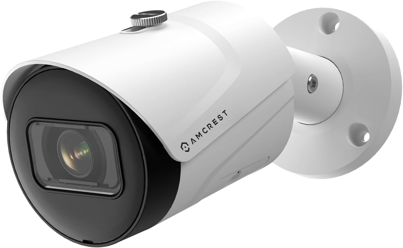 Amcrest 4K UltraHD Outdoor Bullet POE Camera with NightVision