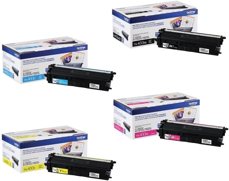 Vibrant Colors: Brother High Yield Toner Set