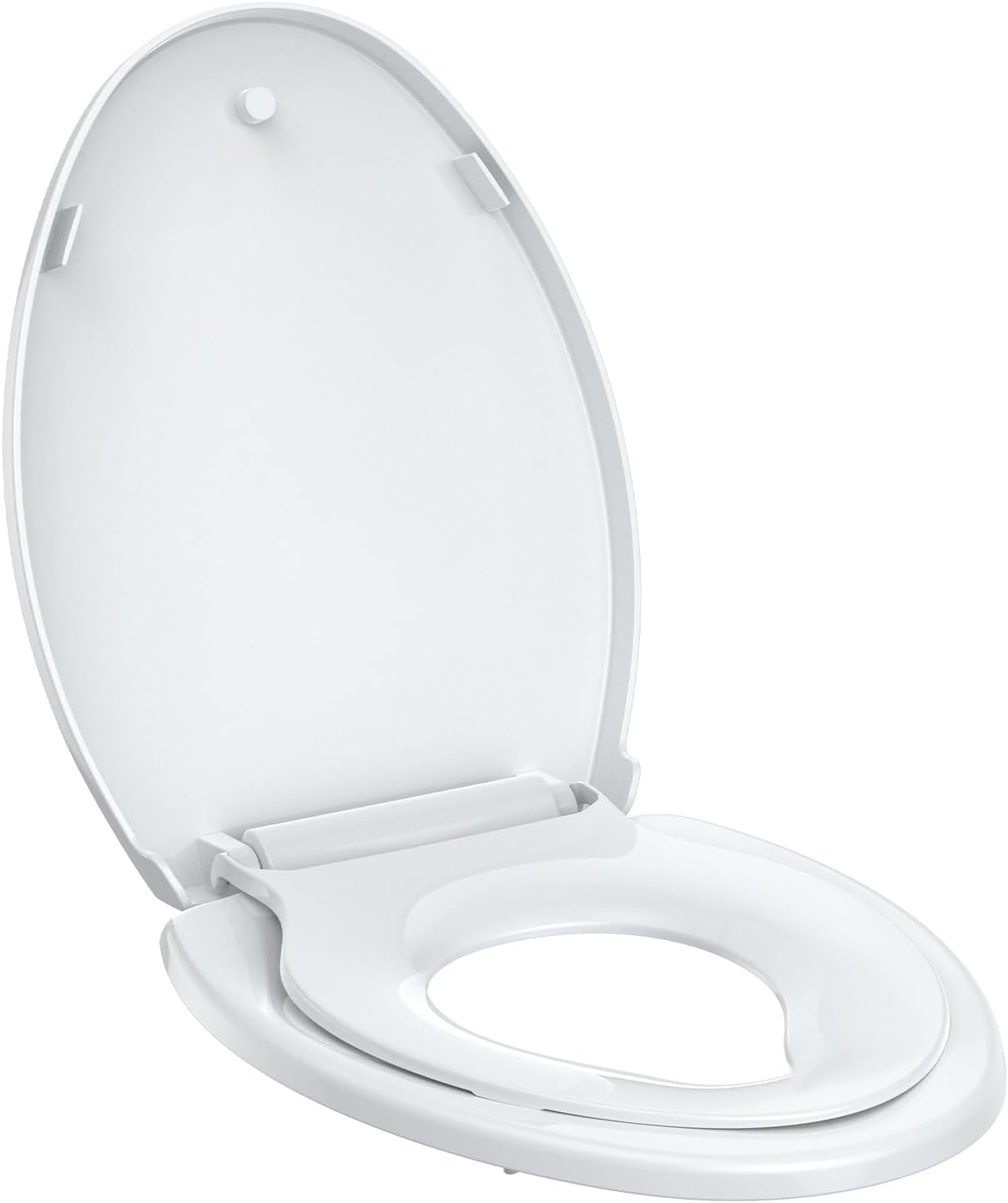 Toddler Toilet Seat with Quick-Release & Slow-Close Hinges