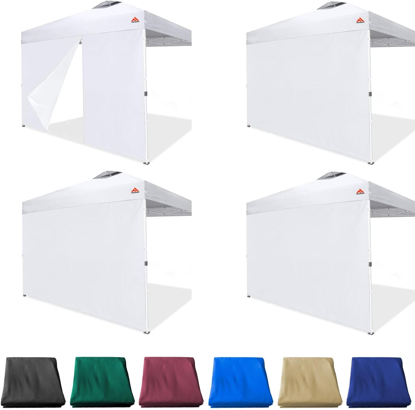 Universal SideWalls for 10x10 Canopy Frame with Zippers