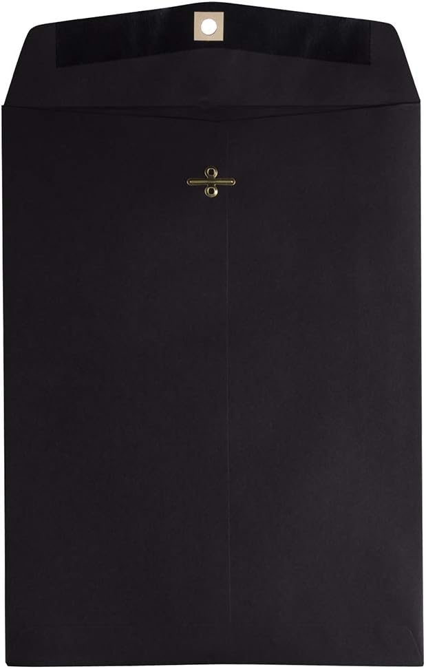 JAM PAPER 9 x 12 Open End Catalog Envelopes with Clasp Closure