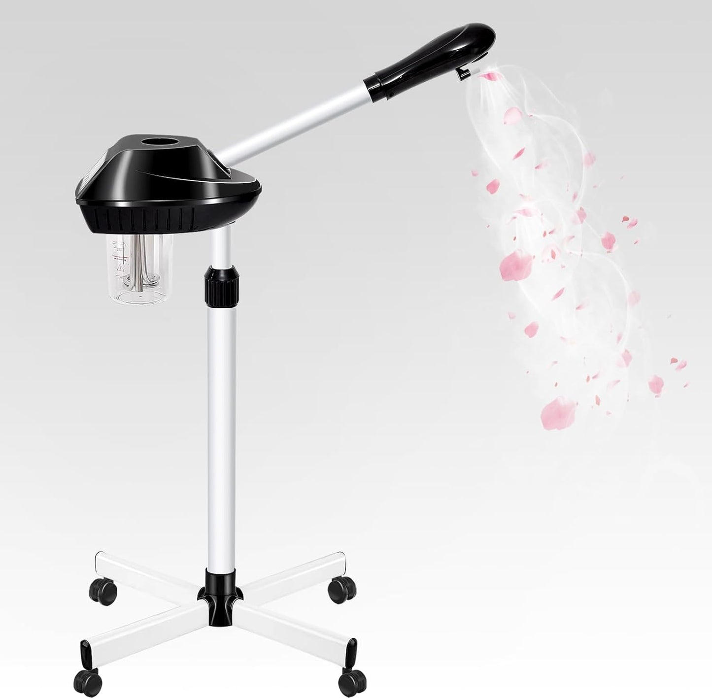 Professional Facial Steamer on Wheels for Deep Cleansing and Hydration