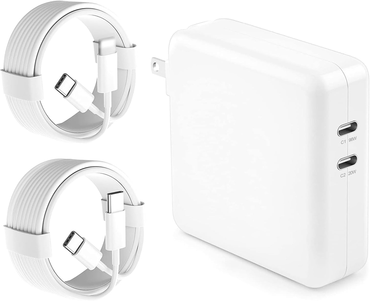 High-Powered 116W USB C Charger for MacBooks & More