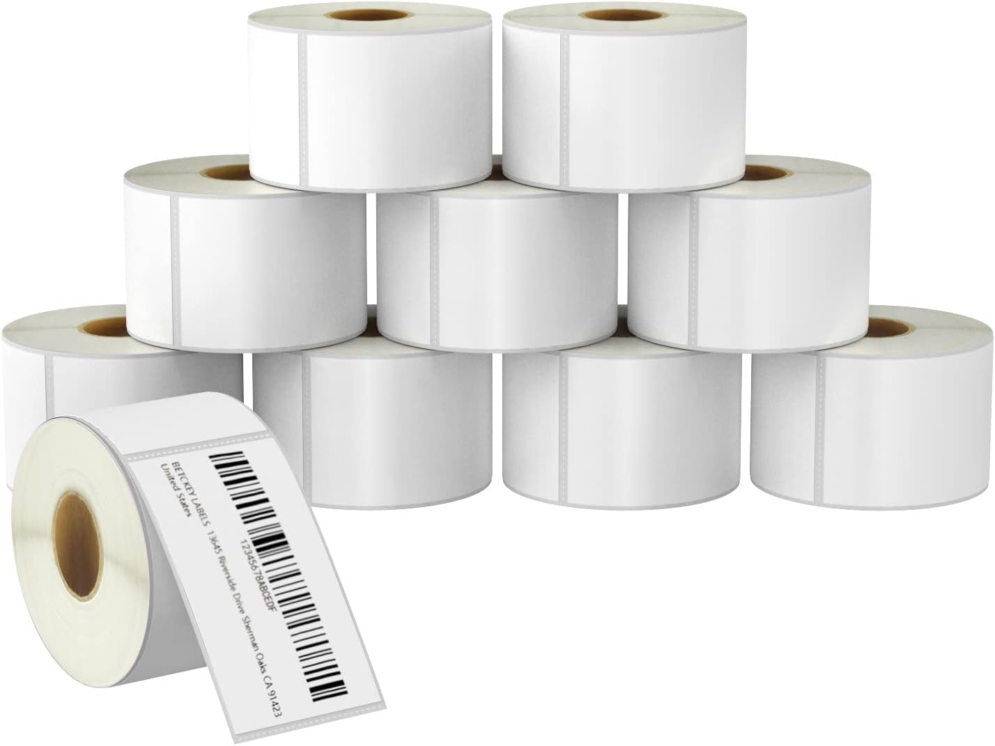 BETCKEY Premium 2.25 x 4 Shipping Labels - 10 Rolls, 3500 Labels