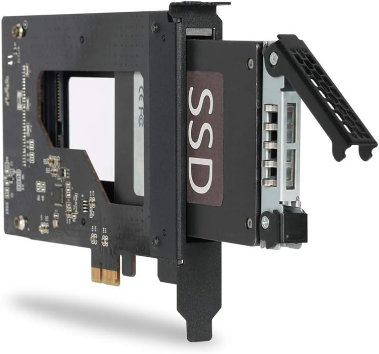 ICY DOCK 2.5 inch SATA SSD Removable Hard Drive Bay Adapter
