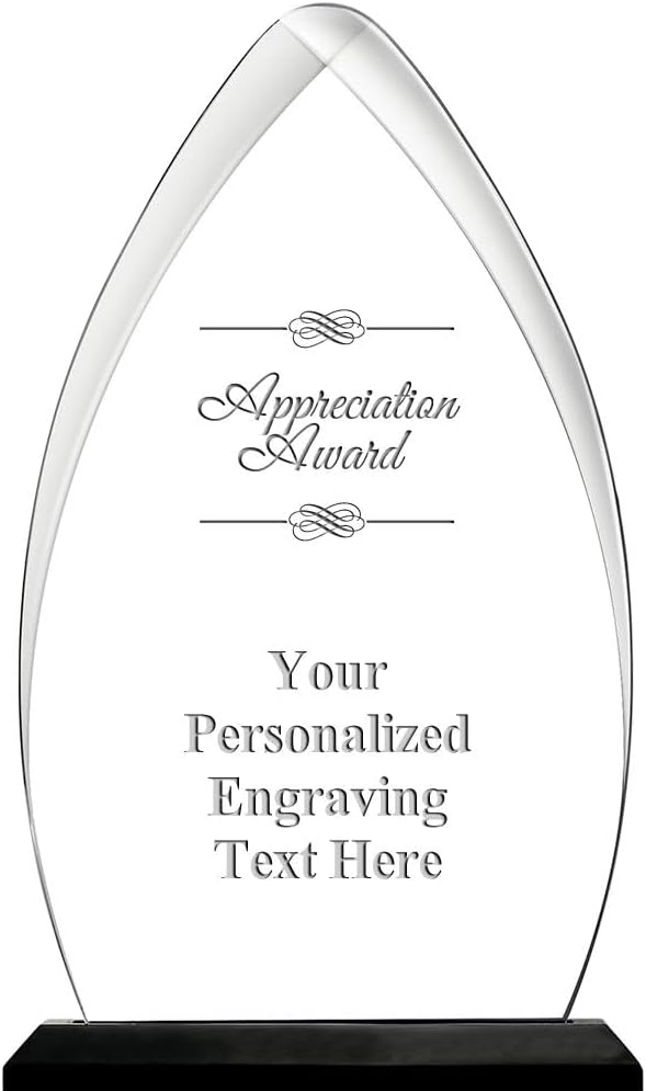 Customizable Gateway Skyline Acrylic Trophy Award for Recognition
