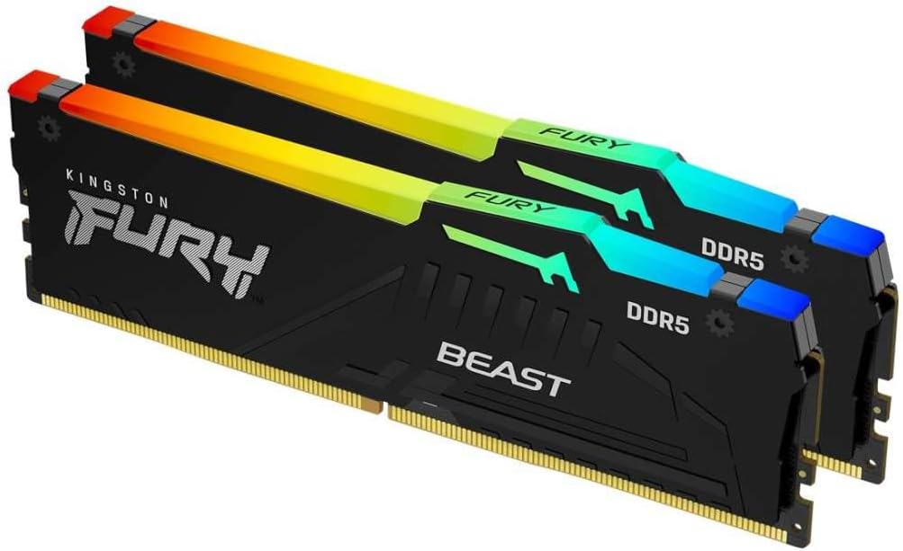 Kingston FURY Beast 16GB DDR5 RGB Desktop Memory Kit Review