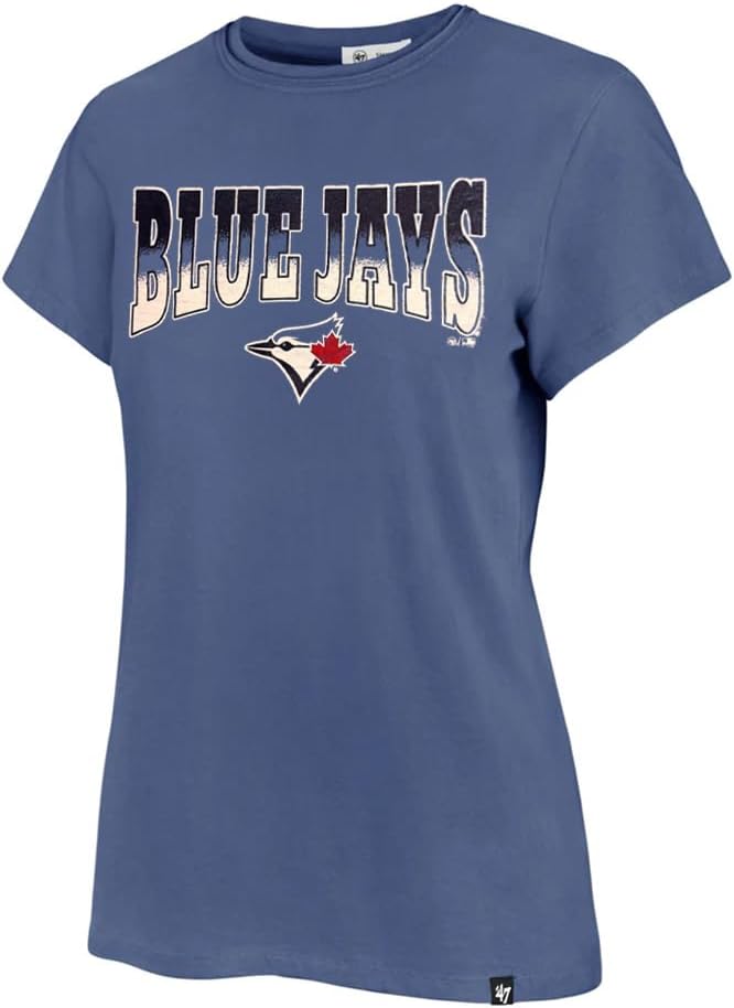 MLB Women's Team Color Undertone T-Shirt for Blue Jays Fans