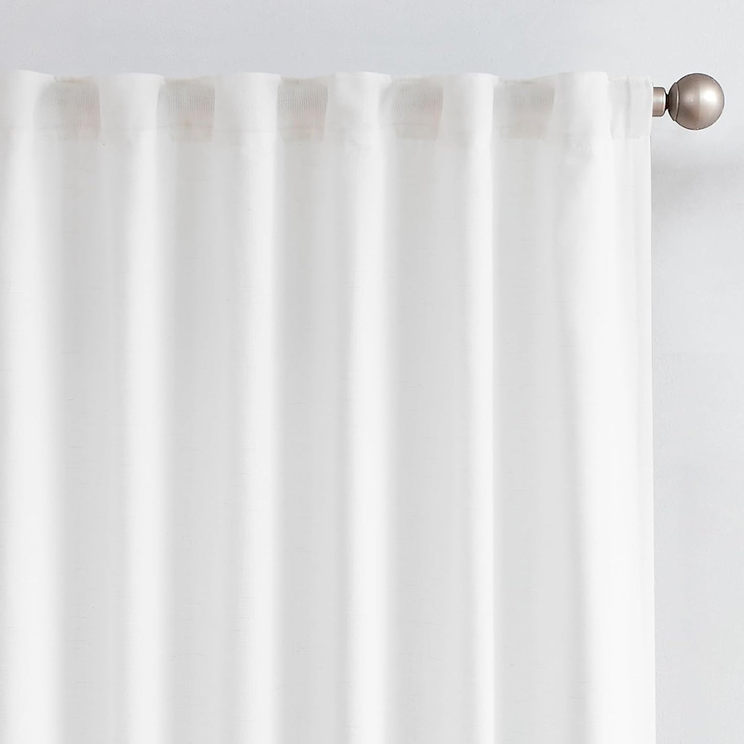 Linen Curtains with Privacy Lining for Elegant Home Decor