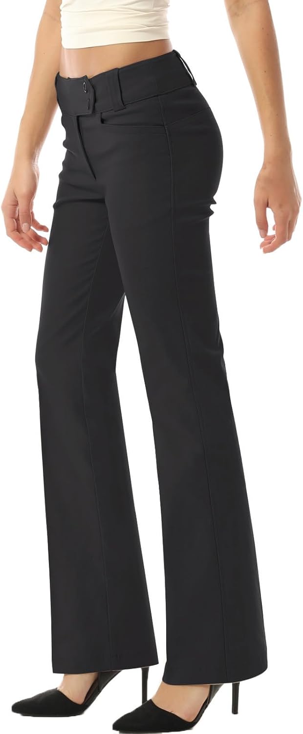 MixMatchy Women's Ultra Stretch Lux Comfort Bootcut Dress Pants