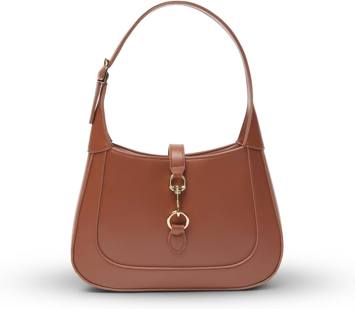 Stylish Vegan Leather Shoulder Bag for Women - Versatile Design