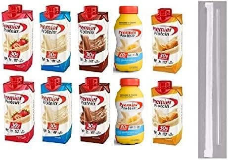 Premier Protein Shakes Variety Pack - Delicious Low Carb Drinks