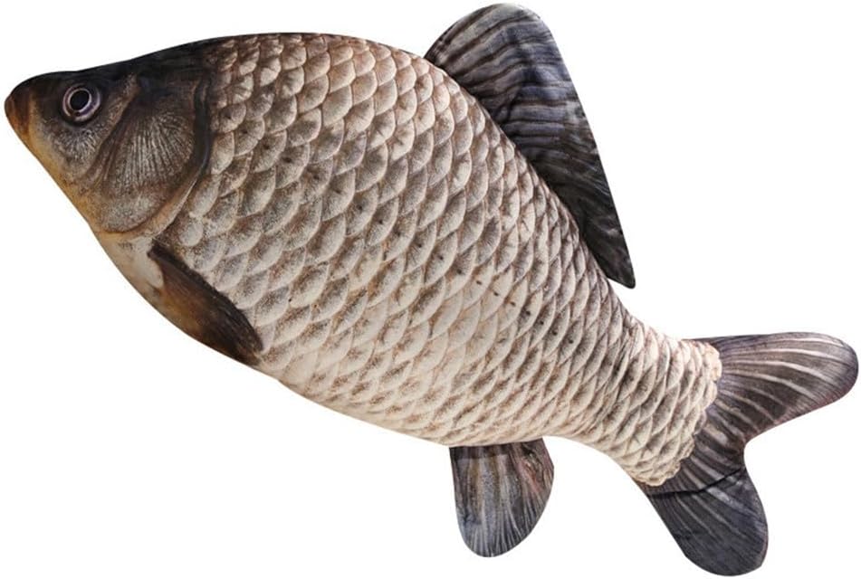 Soft 3D Fish Pillow Plush - Creative Gift for Home Decor