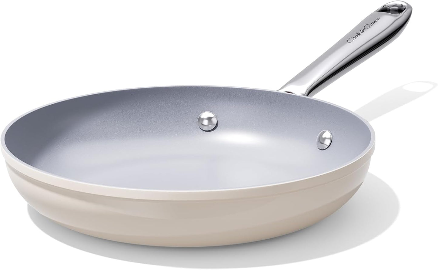 Nonstick Ceramic Frying Pan for Healthy Cooking & Easy Cleanup