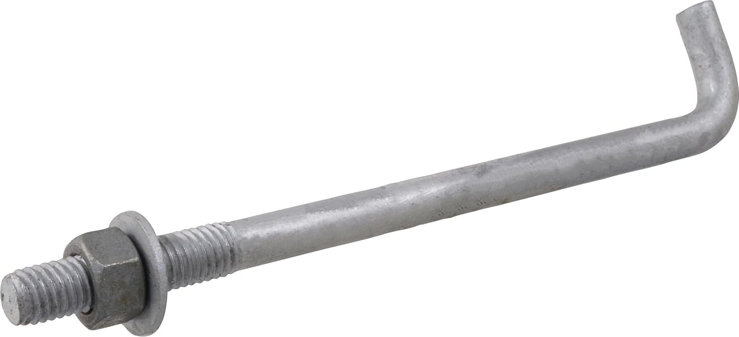 Reaowazo 5/8 x 12-Inch Anchor Bolt Set for Secure Installations