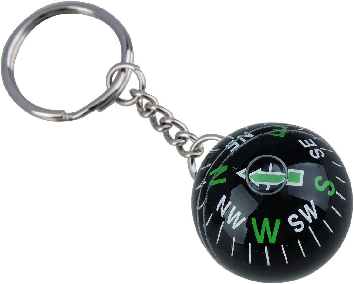 AceCamp Ball Compass Keychain for Adventure