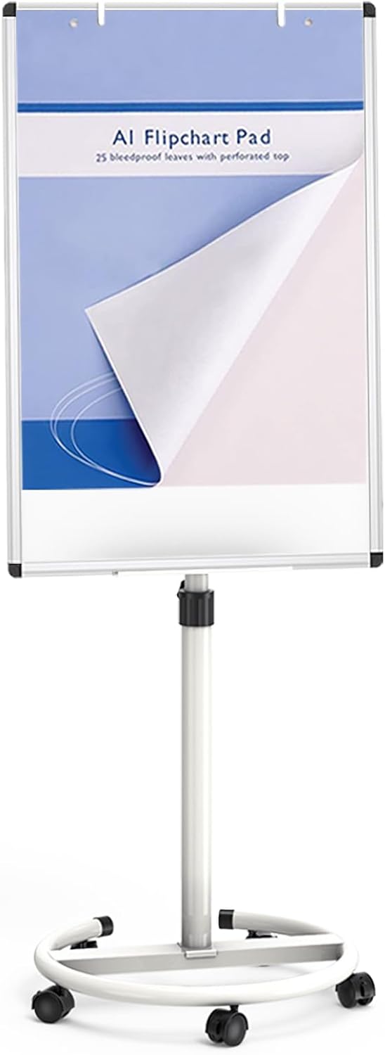 VIZ-PRO ECO Magnetic Mobile Whiteboard for Versatile Use