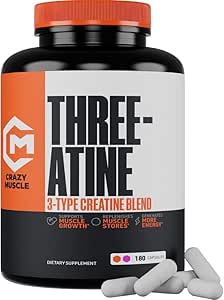 Crazy Muscle Creatine Capsules for Optimal Performance Boost
