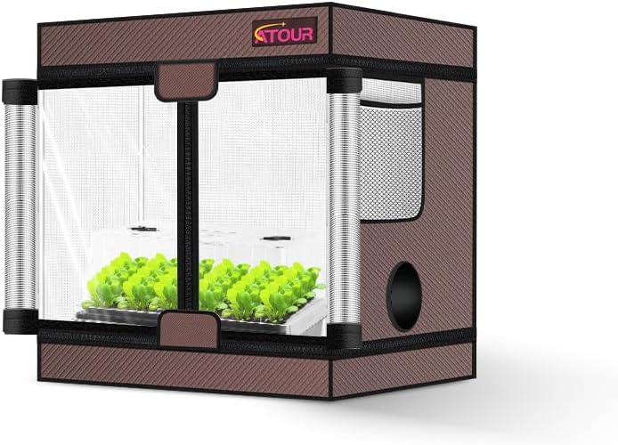 ATOUR Small Grow Tent for Indoor Plant Growing, 24x16x24 in
