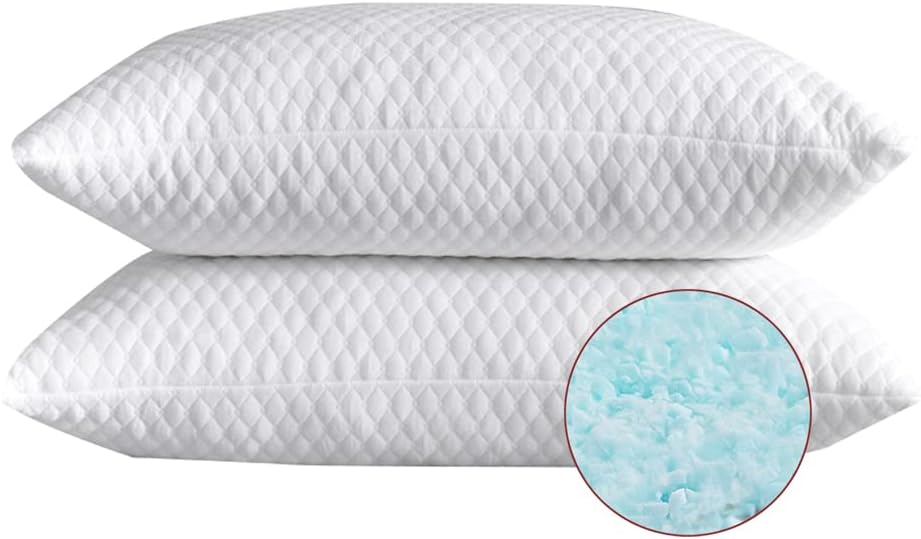NTCOCO Cooling Memory Foam Pillows - Sleep Soundly!