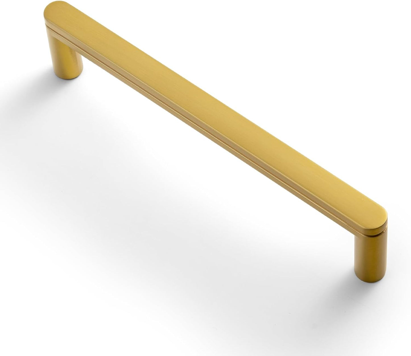 Goo-Ki 6 Pack 5 Inch Bruhed Gold Cabinet Pull Handle Review