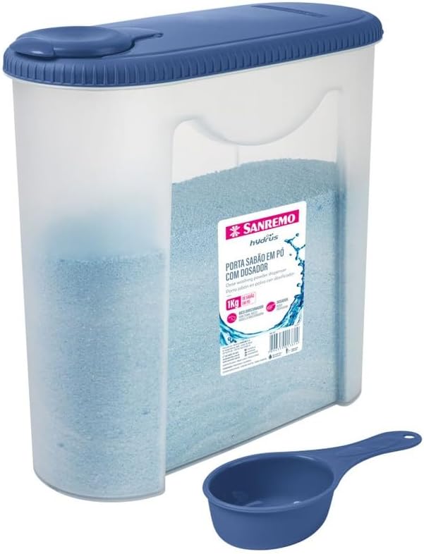 Organize with Ease - 80 oz Laundry Powder Container