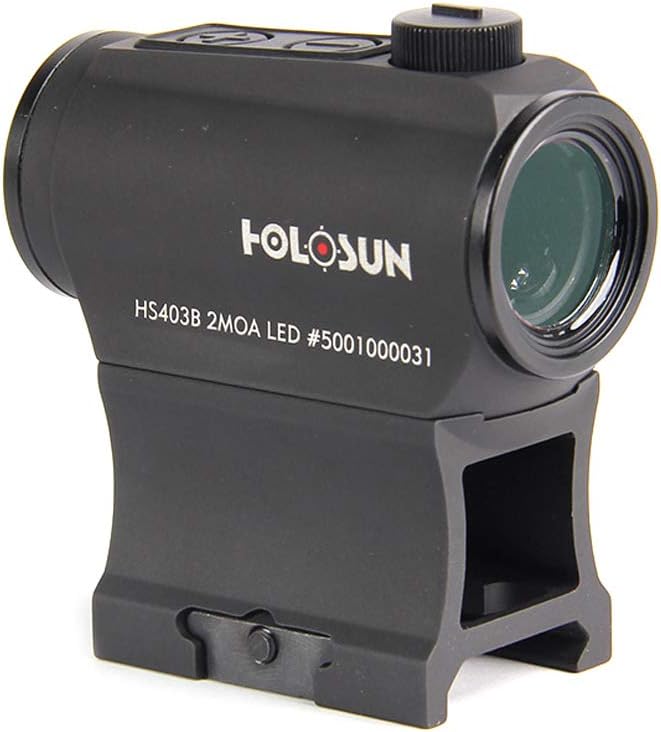 HOLOSUN HE403B-GR Micro Sight - Durable Waterproof Aluminum Design