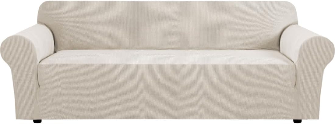 H.VERSAILTEX Stretch Couch Covers for 3 Seater Sofa Protection