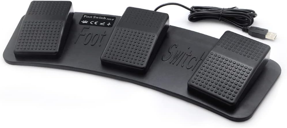 Lemo PC USB Foot Control Keyboard Action Switch Pedal Review
