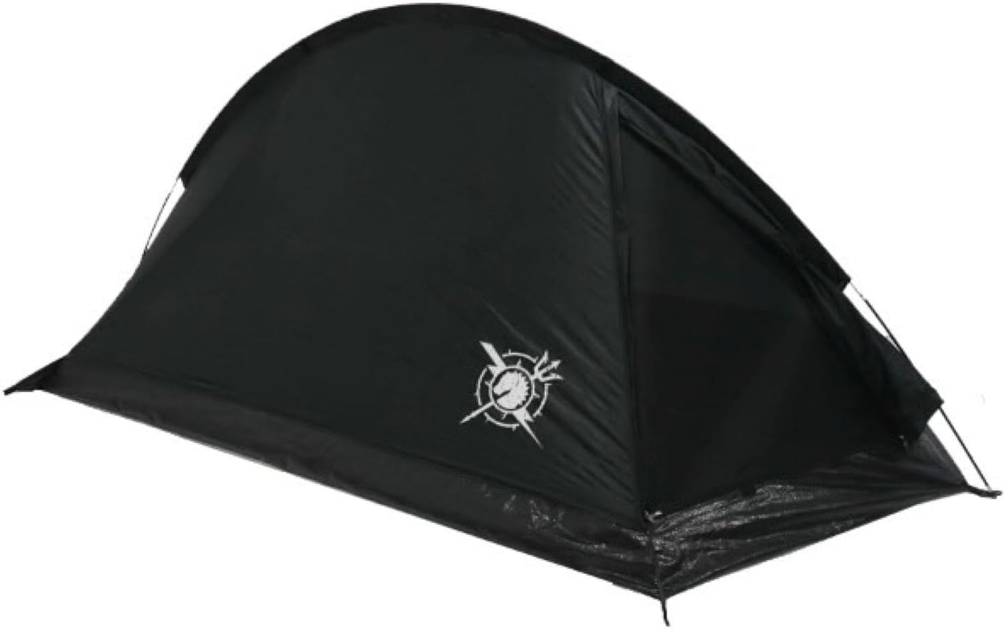 Ultimate Stealth Camping Tent: Single-Pole, All-Black Design