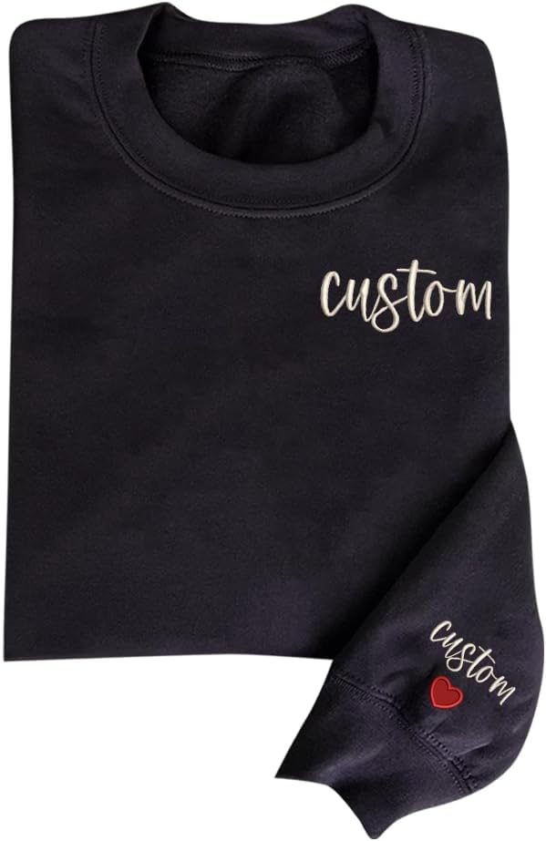 Personalized Embroidered Sweatshirts | LullabyMall
