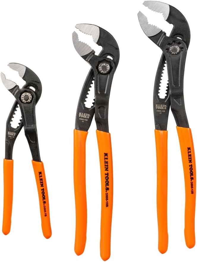 Klaw Pump Pliers Set for Maximum Torque and Enhanced Grip