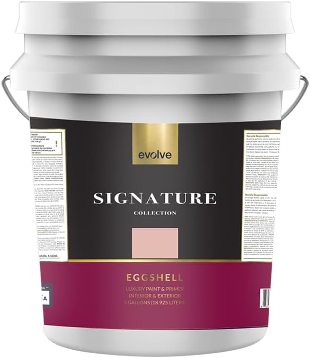EVOLVE Signature Paint & Primer: Luxury Eggshell Sheen in Dusky Pink