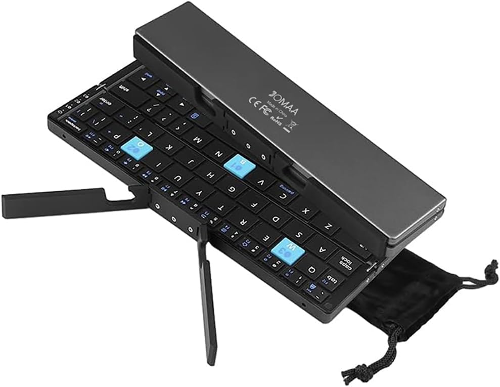 Silent Rechargeable Bluetooth Keyboard by JOMAA