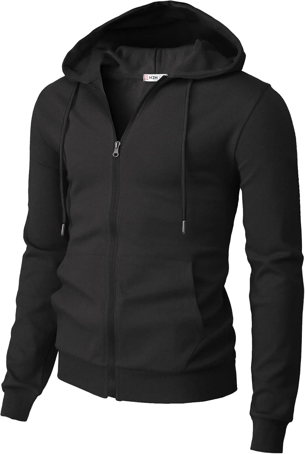 H2H Lightweight Zip-Up Hoodie with Pocket