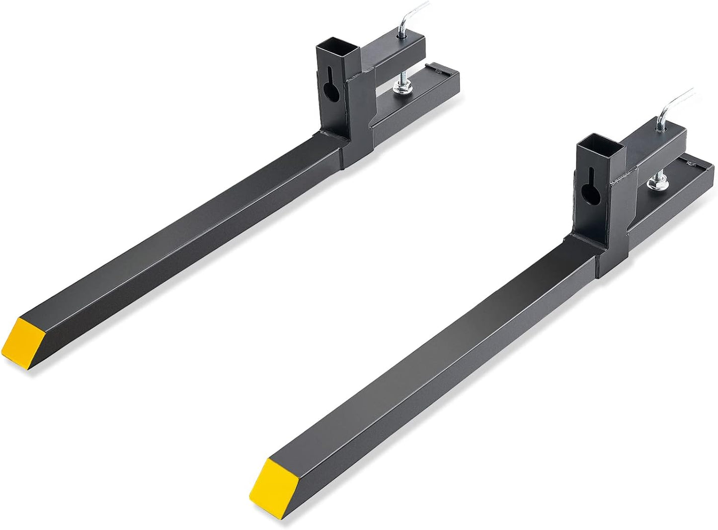 VEVOR 43in Clamp on Pallet Forks for Heavy Duty Tractor Use