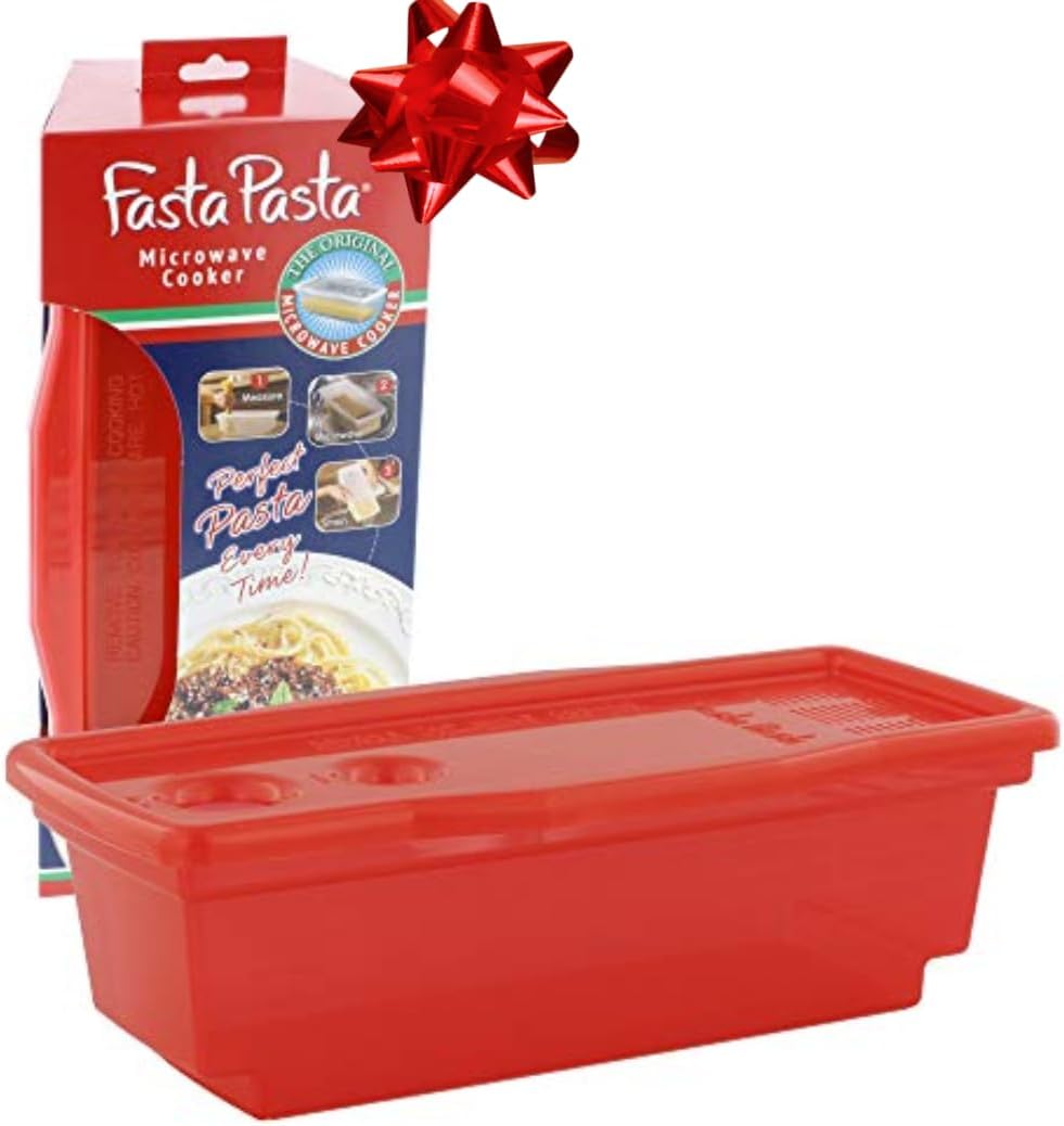 Original Fasta Pasta Cooker - No Mess, Perfect Pasta