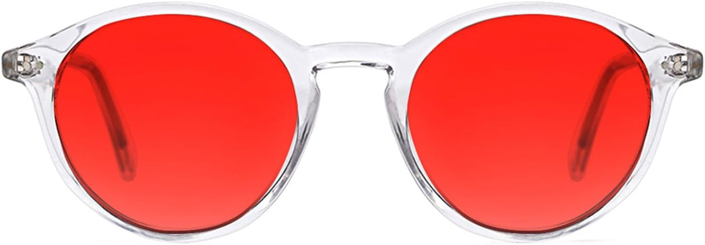 TIJN Blue Light Blocking Glasses for Men and Women Stylish Design